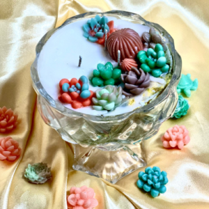 Desert theme Large Jar glass candle 1375g