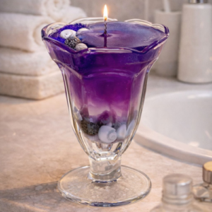 Twilight Gel candle (purple) 540g